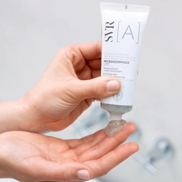 SVR [A] Microgommage Lift Masque Exfoliant | Soin Visage Lissant Le masque SVR A Micro gommage Lift est un soin exfoliant, lissant et retexturisant