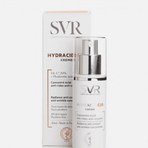 SVR Hydracid C20 | Crème Soin Visage dope vote peau. Un gel crème surconcentré en Vitamine C et Acide Hyaluronique pour énergiser les peaux fatiguées